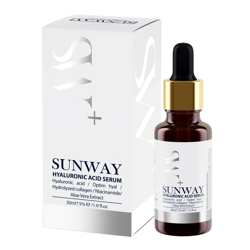 سرم مرطوب کننده سان وی حاوی هیالورونیک اسید حجم 30میل