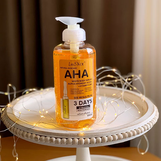 سرم سفید کننده بدن AHA حجم 500 میل