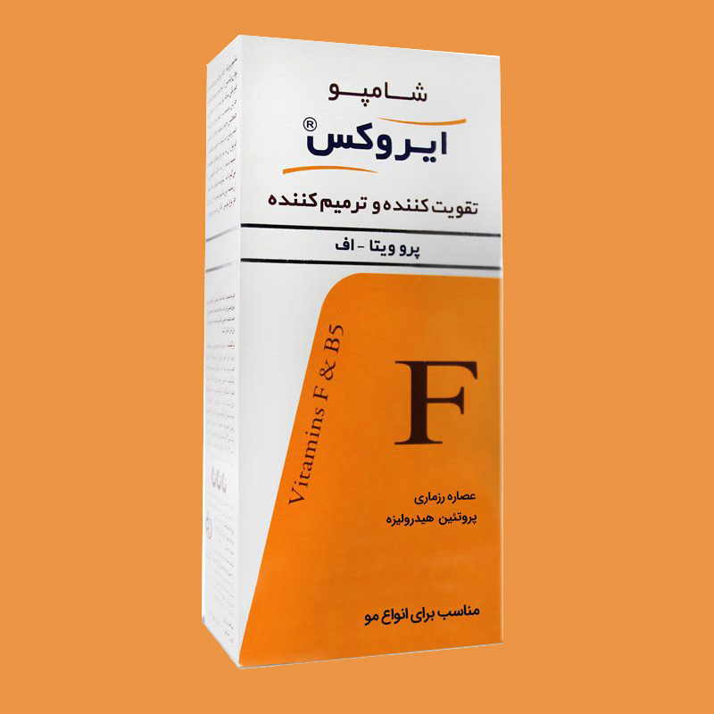 شامپو پرو ویتا-اف ایروکس حجم  ۲۰۰ میل