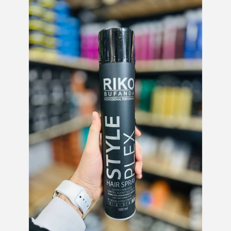 اسپری حالت دهنده مو تافت ریکو مدل Style Plex حجم 500 میل